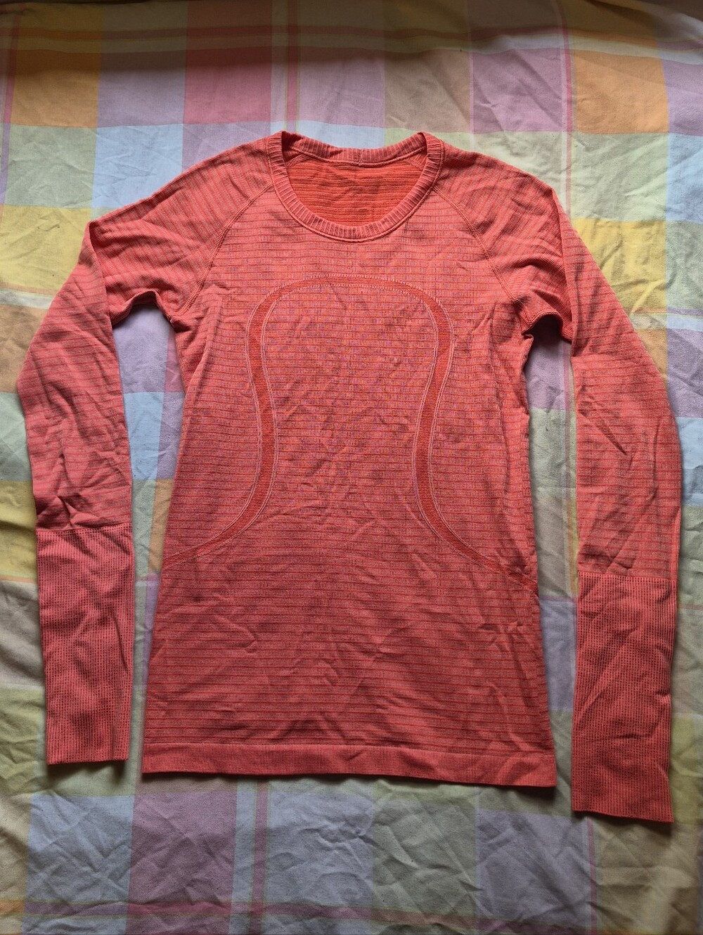 lululemon athletica Coral Seamless Long-Sleeve Swiftly